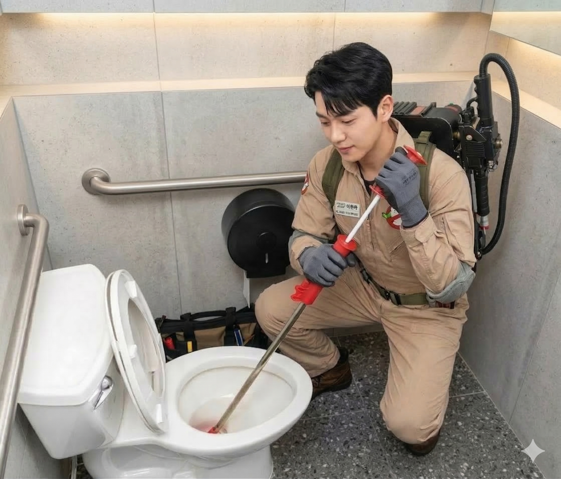 배관버스터즈 전문 기술자